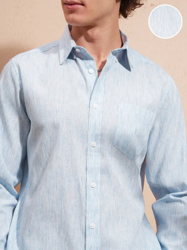 Men Slim Fit Casual Shirt