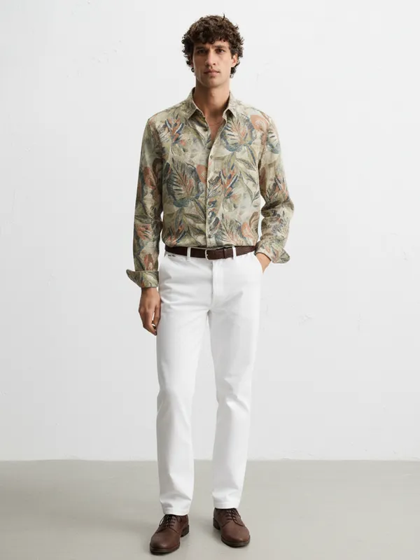 Highlander Men Multi Printed Relaxed Fit Casual Shirt