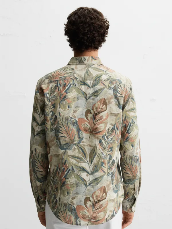 Highlander Men Multi Printed Relaxed Fit Casual Shirt