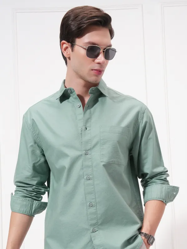 Men Relaxed Fit Casual Shirt
