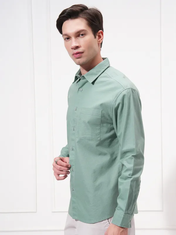 Men Relaxed Fit Casual Shirt