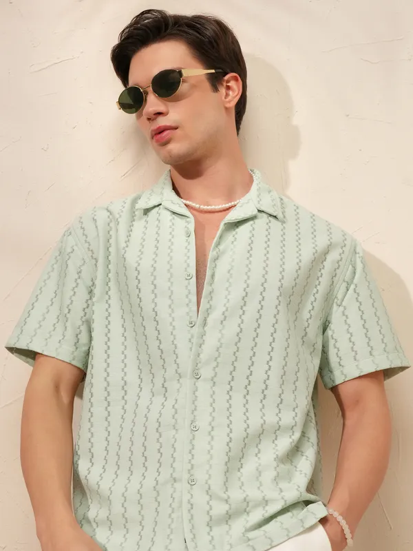 Men Relaxed Fit Casual Shirt