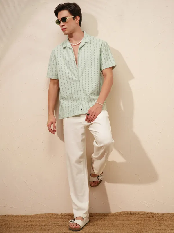 Men Relaxed Fit Casual Shirt