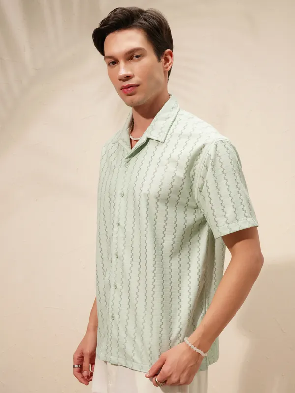 Men Relaxed Fit Casual Shirt