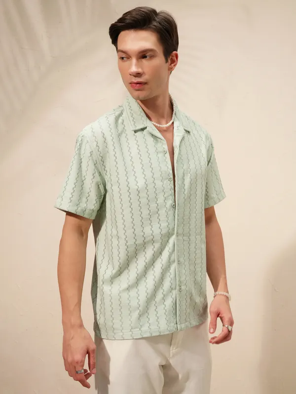 Men Relaxed Fit Casual Shirt