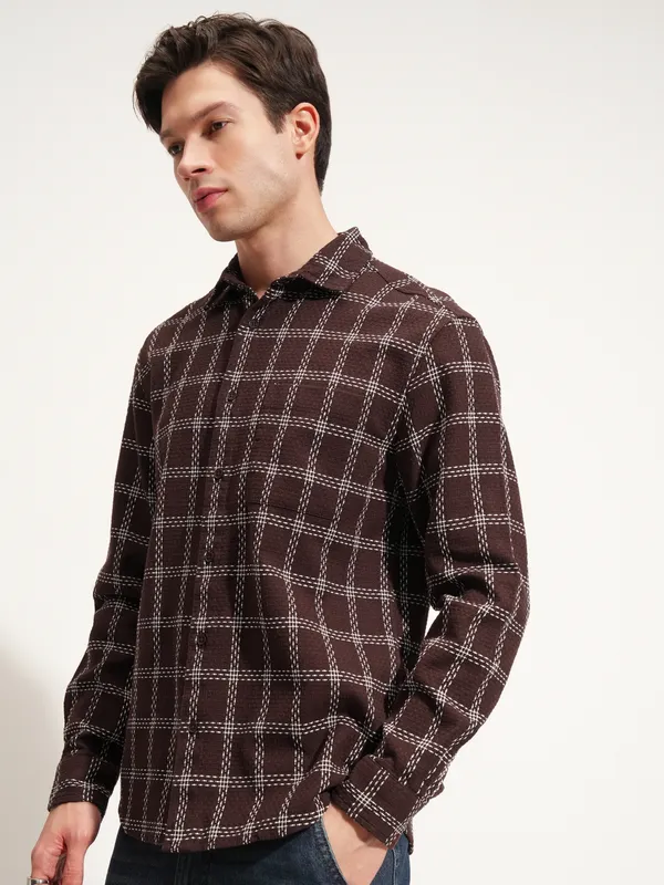 Men Relaxed Fit Casual Shirt