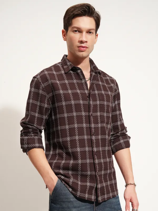 Men Relaxed Fit Casual Shirt