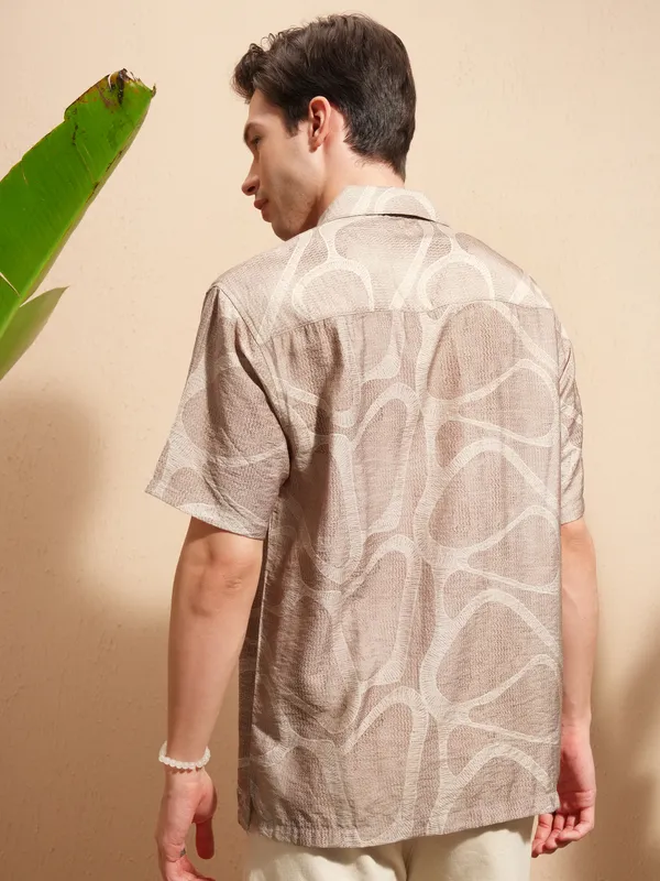 Men Relaxed Fit Casual Shirt