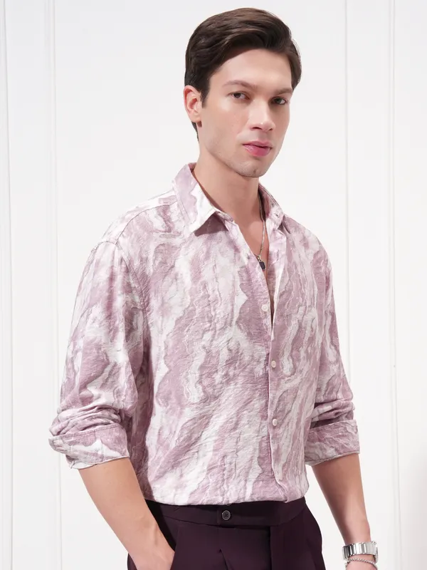Men Relaxed Fit Casual Shirt