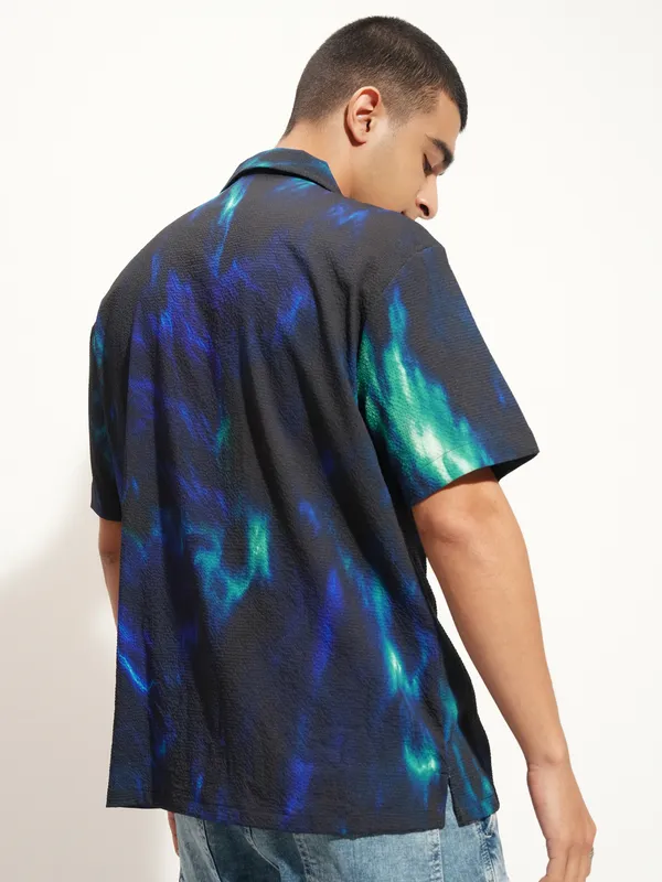 Highlander Men Multi Printed Relaxed Fit Casual Shirt