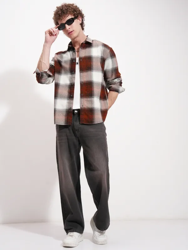 Men Relaxed Fit Casual Shirt