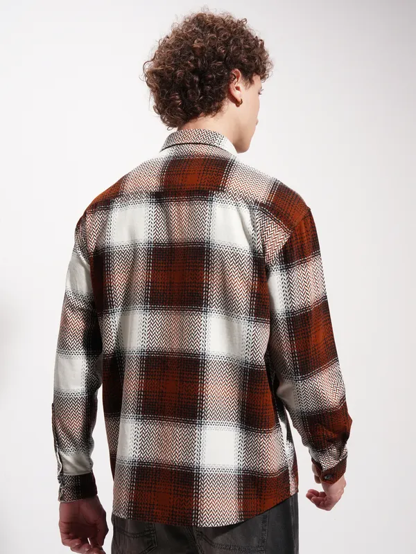 Men Relaxed Fit Casual Shirt