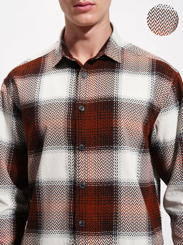 Men Relaxed Fit Casual Shirt