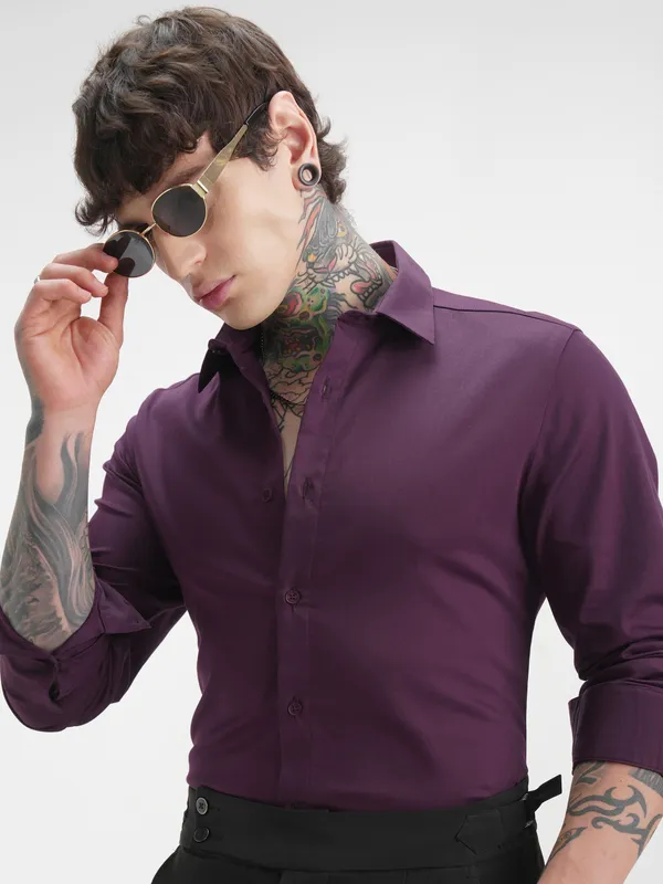 Shop Unisex Purple Shirts For Men, Women & Boys Online|Ketch