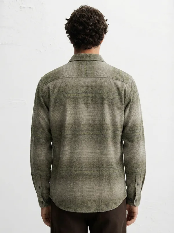 Highlander Men Black Checked Relaxed Fit Casual Shirt