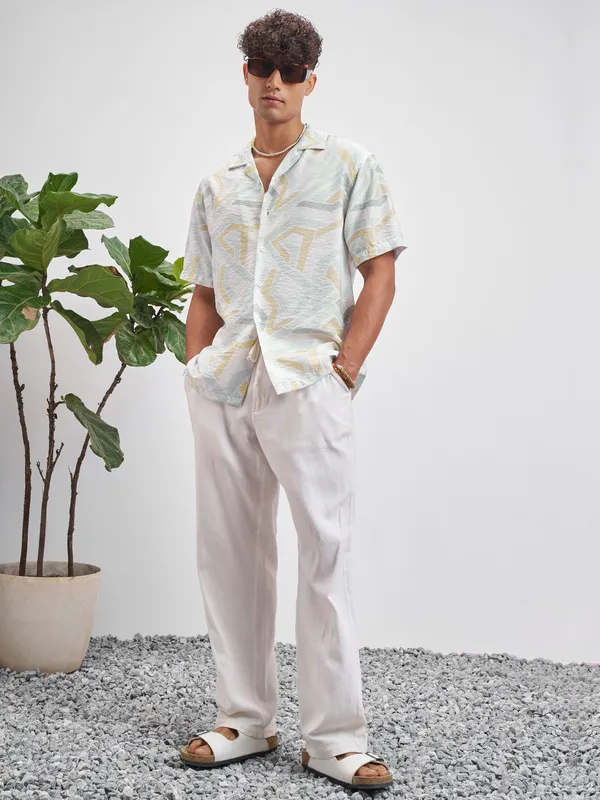 Highlander Men Multi Printed Relaxed Fit Casual Shirt