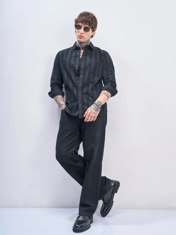 Men Slim Fit Casual Shirt