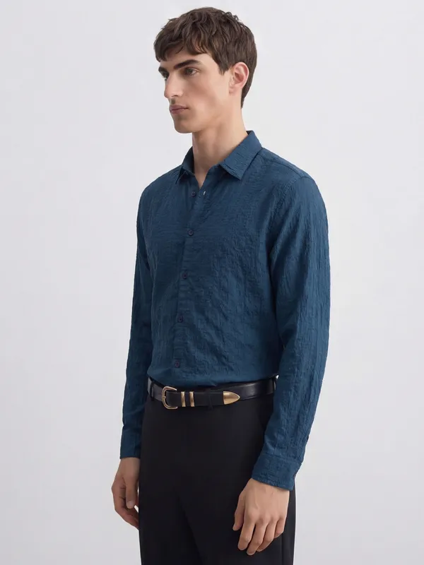 Men Relaxed Fit Casual Shirt