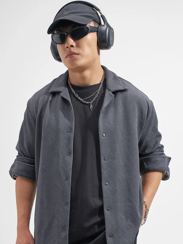 Men Relaxed Fit Casual Shirt