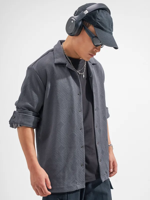 Men Relaxed Fit Casual Shirt