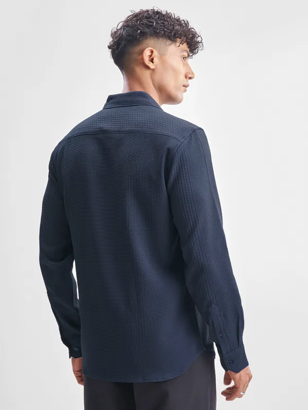 Men Slim Fit Casual Shirt