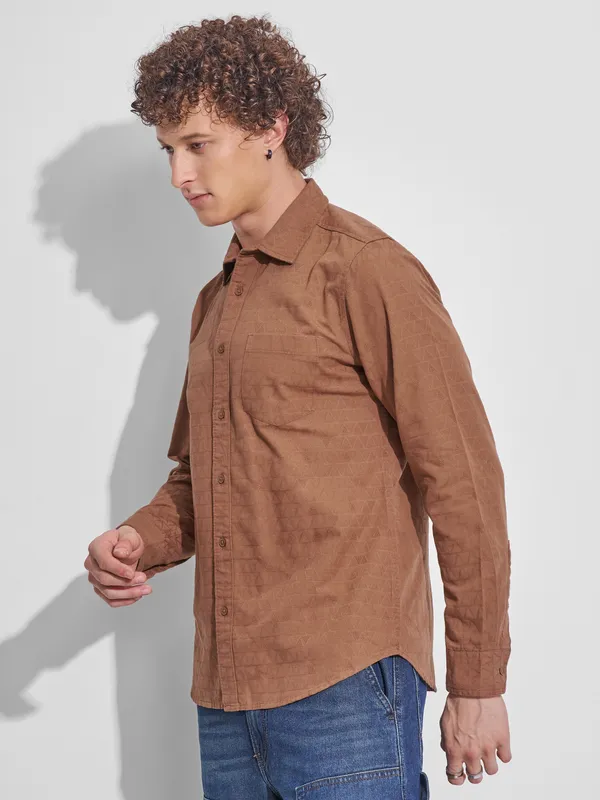 Men Slim Fit Casual Shirt