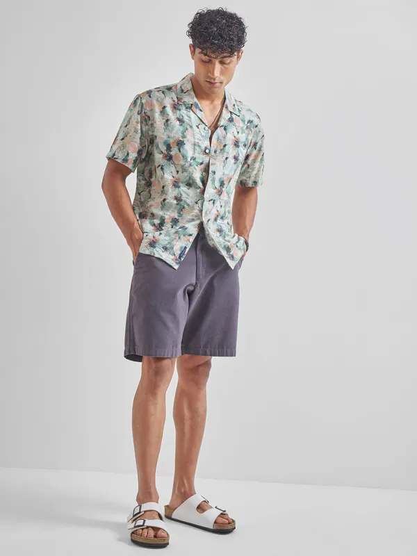 Highlander Men Multi Printed Relaxed Fit Casual Shirt