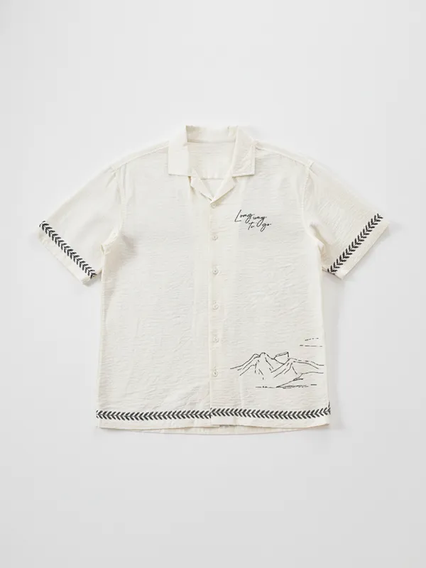 Men Boxy Fit Casual Shirt