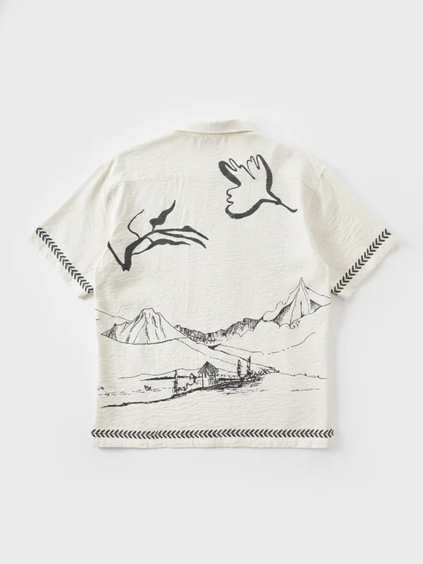 Men Boxy Fit Casual Shirt