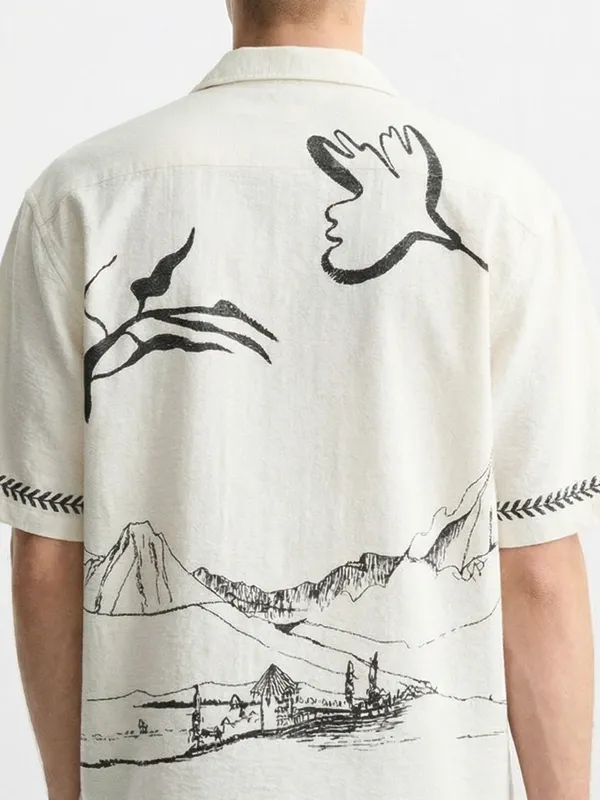 Men Boxy Fit Casual Shirt