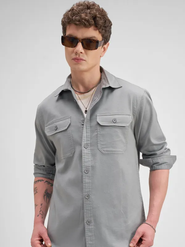 Men Regular Fit Casual Shirt