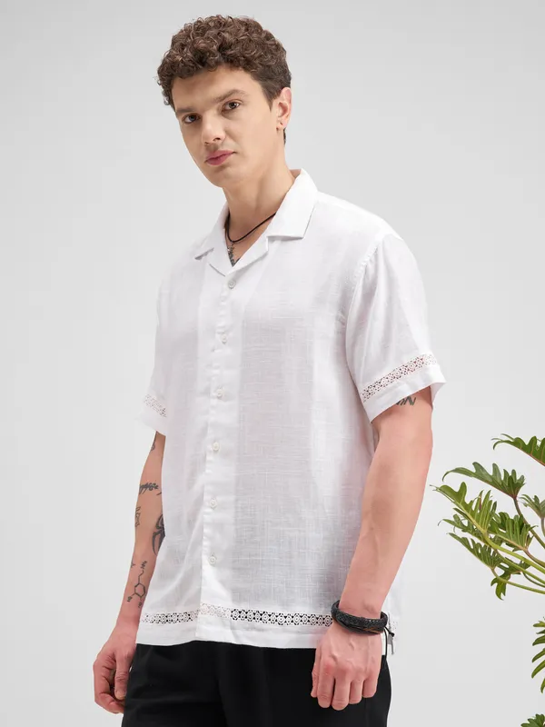 Men Relaxed Fit Casual Shirt