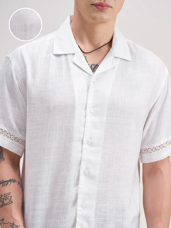 Men Relaxed Fit Casual Shirt