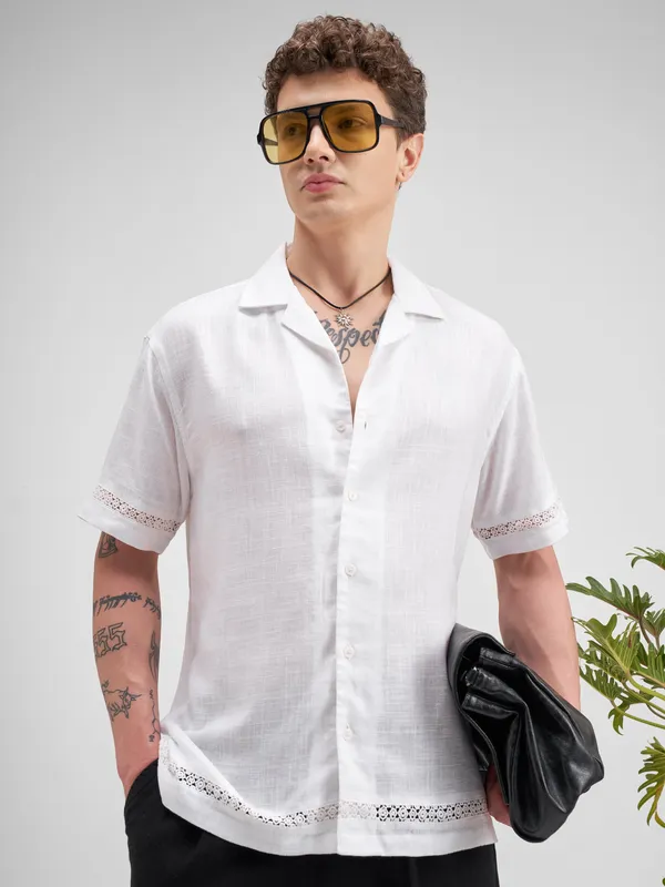 Men Relaxed Fit Casual Shirt