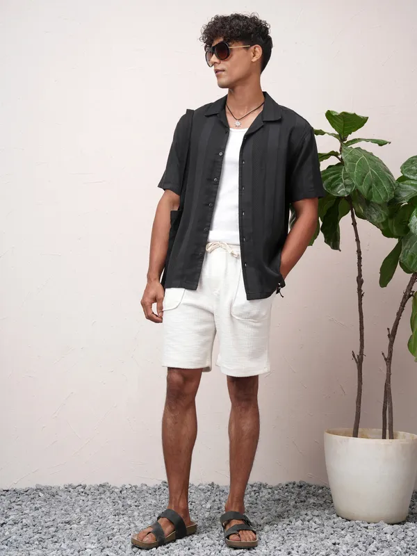 Men Relaxed Fit Casual Shirt