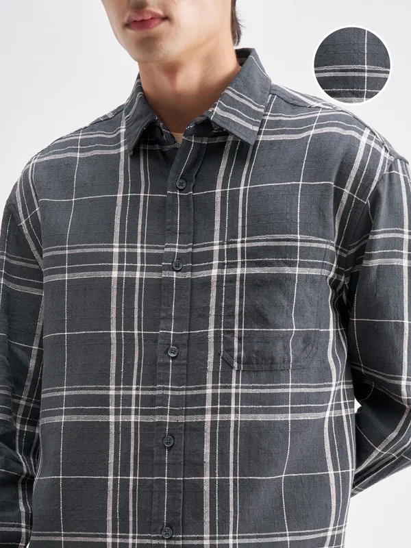 Men Relaxed Fit Casual Shirt