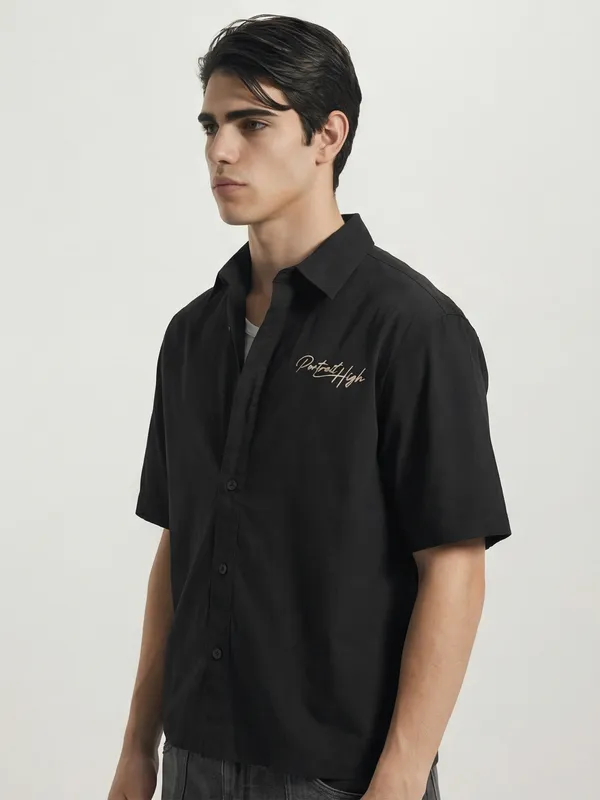 Men Boxy Fit Casual Shirt