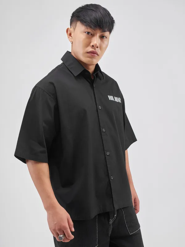 Men Boxy Fit Casual Shirt