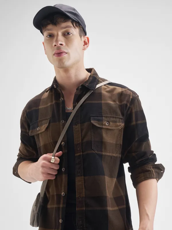 Men Relaxed Fit Casual Shirt