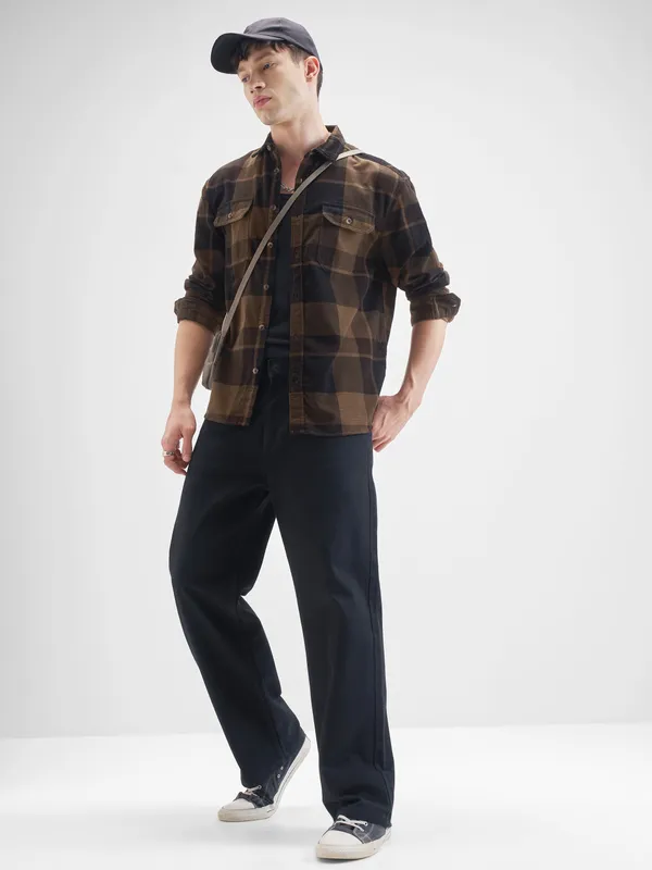 Men Relaxed Fit Casual Shirt