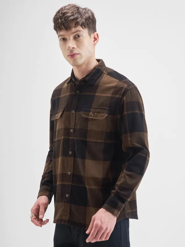 Men Relaxed Fit Casual Shirt