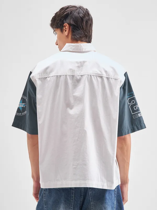 Men Boxy Fit Casual Shirt