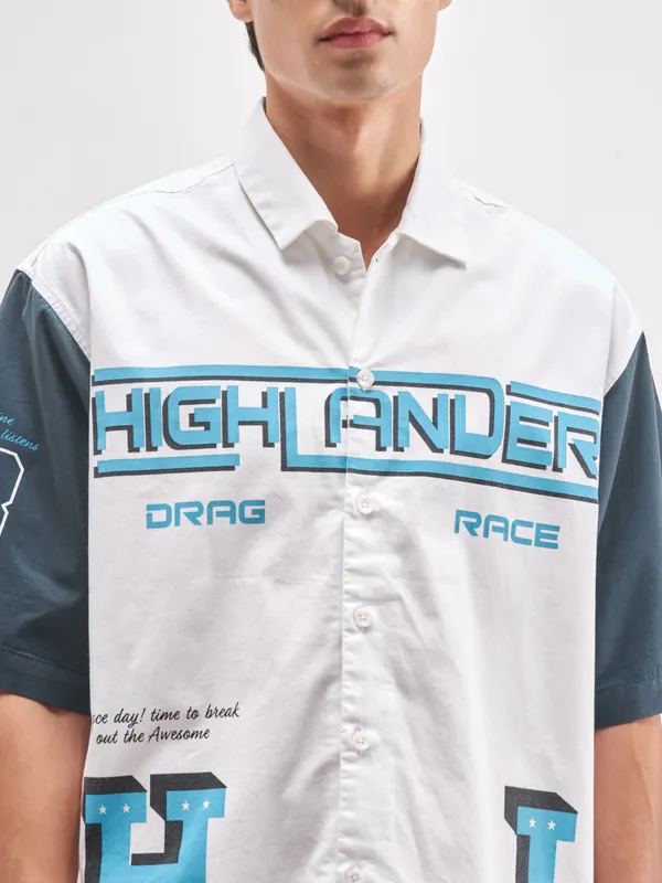 Men Boxy Fit Casual Shirt