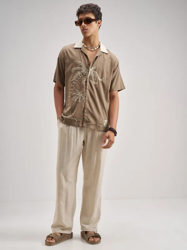 Men Relaxed Fit Casual Shirt