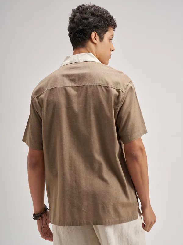 Men Relaxed Fit Casual Shirt