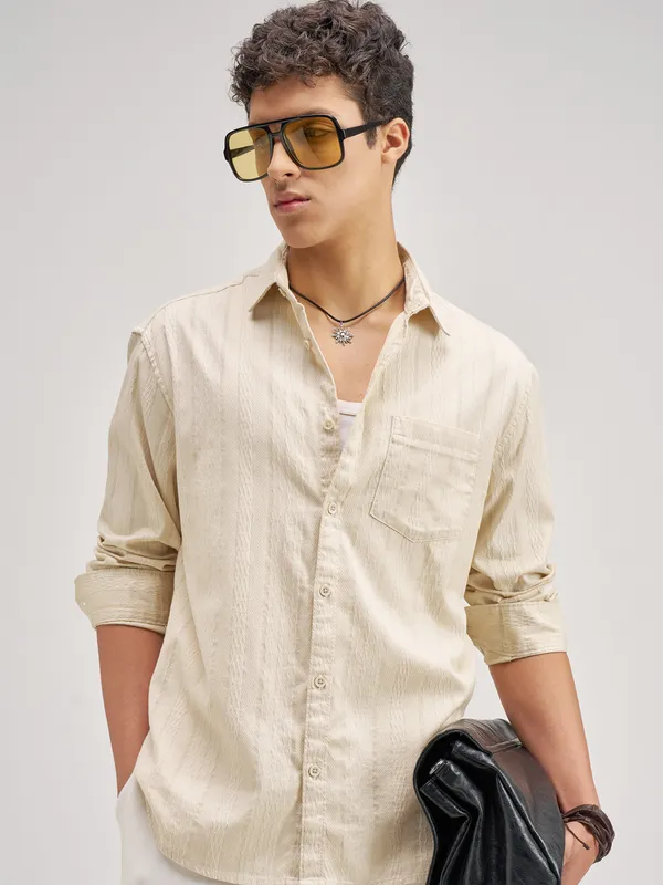 Men Regular Fit Casual Shirt