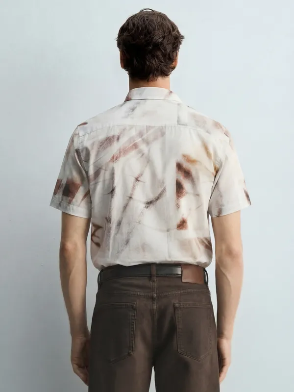 Highlander Men Multi Printed Regular Fit Casual Shirt