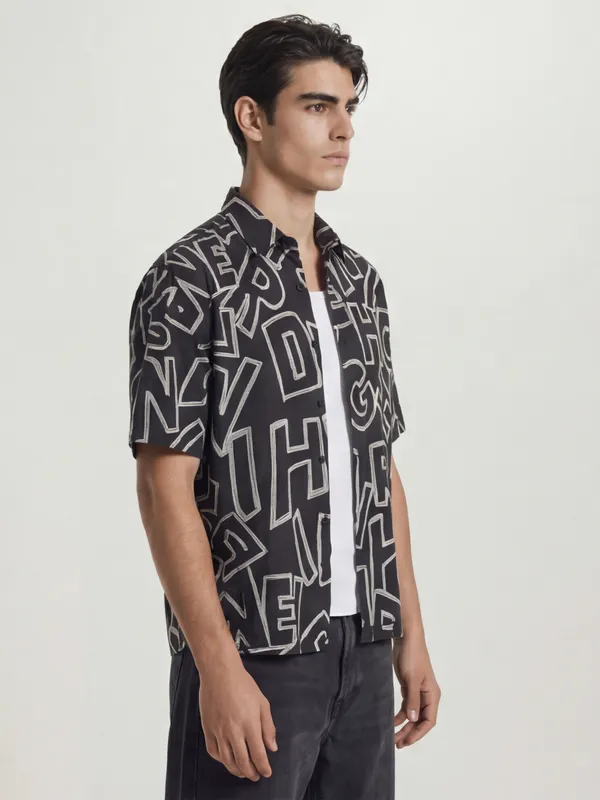 Men Boxy Fit Casual Shirt