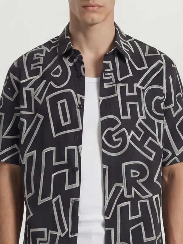 Men Boxy Fit Casual Shirt