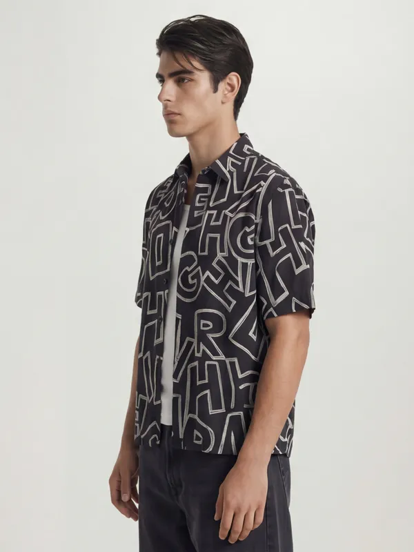 Men Boxy Fit Casual Shirt